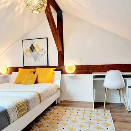 Yellow Home-by So'serenityhome-balcon Vue Montagne-mezzanine * Cluses