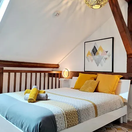Yellow Home-by So'serenityhome-balcon Vue Montagne-mezzanine * Cluses